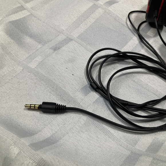 Electra Light Weight Headphones Red Black Tested Working - Picture 7 of 9